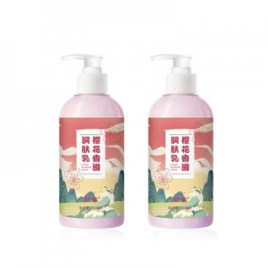 網(wǎng)紅直播繽晳櫻花香滑潤膚乳OEM/ODM定制代加工