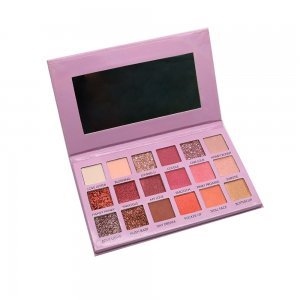 帶鏡子紙本眼影盤代加工貼牌OEM/ODM