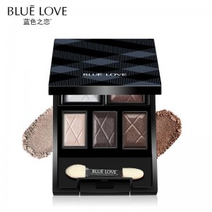 藍色之戀巧克力烈焰眼影貼牌定制代加工