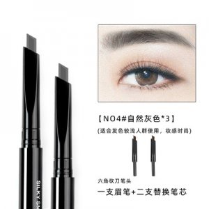 1+2絲柔眉筆OEM/ODM定制代加工