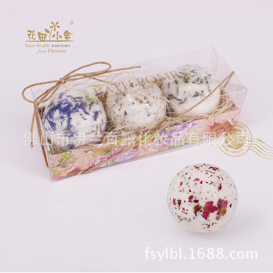 浴鹽球 滋潤(rùn)美膚爆炸沐浴鹽可OEM/ODM代工