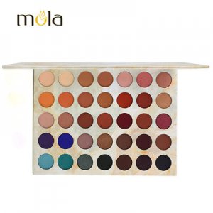 高顏值35色大理石紋紙板眼影盤(pán)OEM代加工