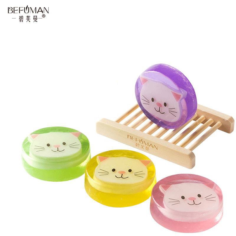 卡通貓清潔皂代加工貼牌OEM/ODM