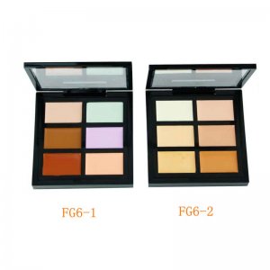 6色遮瑕膏粉底膏代加工貼牌OEM/ODM