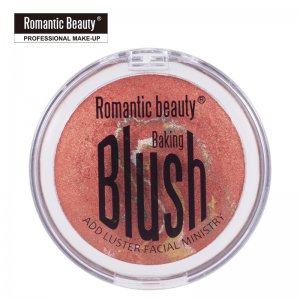 歐美時(shí)尚自然大地色珠光閃粉腮紅貼牌定制代加工