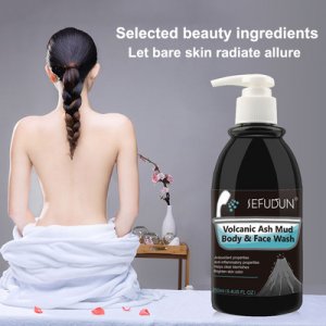 跨境SEFUDUN火山泥沐浴露OEM代加工