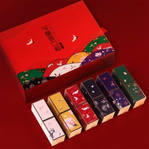 凡題紀(jì)念中國古風(fēng)故宮口紅套盒可OEM/ODM代工