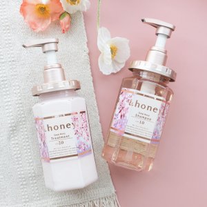 日本honey安蒂花子櫻花無硅油洗發(fā)水OEM代加工