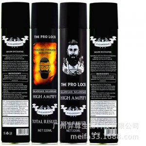 男士發(fā)膠頭發(fā)定型噴霧