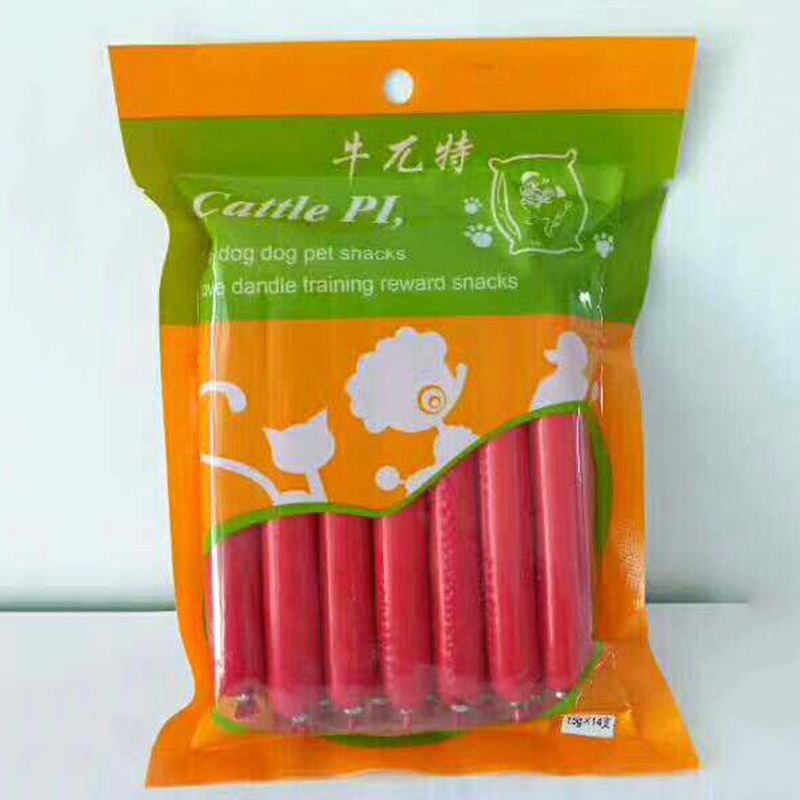 寵物火腿腸 14支裝貓咪狗狗零食寵物OEM/ODM定制代加工