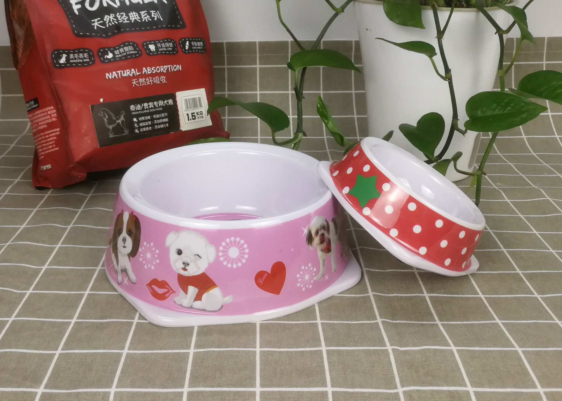 貓咪狗狗糧盆貼牌定制代加工