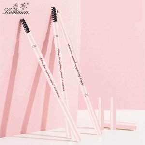 極細圓頭粉色少女心眉筆貼牌定制代加工
