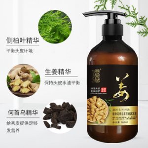 補(bǔ)水滋養(yǎng)柔順去屑生姜洗發(fā)水