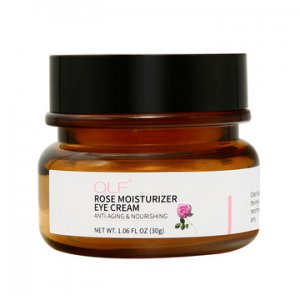 保濕補(bǔ)水淡化黑眼圈細(xì)紋眼部護(hù)理玫瑰眼霜貼牌OEM/ODM