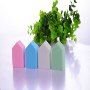 乳膠化妝棉 干濕兩用房形化妝粉撲貼牌定制代加工