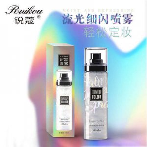 銳蔻流光細(xì)閃定妝噴霧OEM代加工