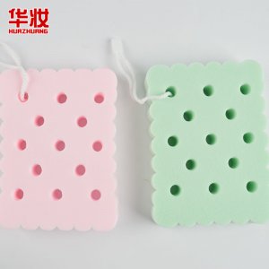 藕形洗臉撲貼牌定制代加工