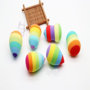 可愛魔法美人彩色粉撲美妝蛋可OEM/ODM代工