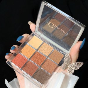 后臺(tái)彩妝九宮格九色眼影代加工貼牌OEM/ODM