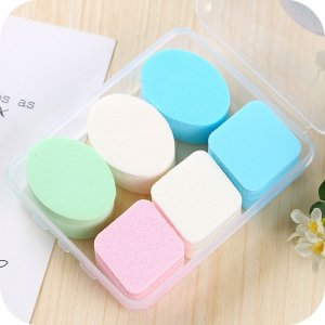 乳膠化妝棉 干濕兩用菱形化妝粉撲可OEM/ODM代工