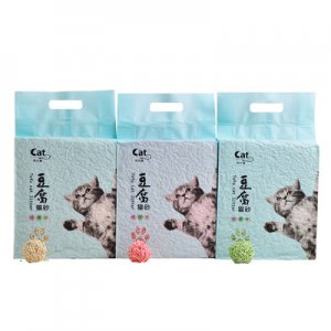 小顆粒無粉塵豆腐貓砂OEM代加工