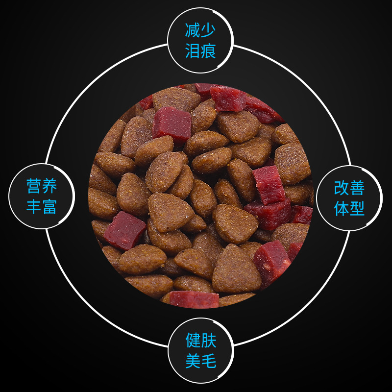 牛肉雙拼糧金毛哈士奇拉布拉多狗糧貼牌OEM/ODM