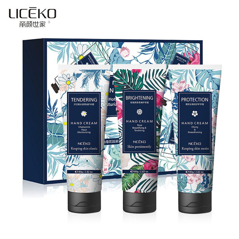麗顏世家熱海花園盈潤保濕護(hù)手霜代加工貼牌OEM/ODM