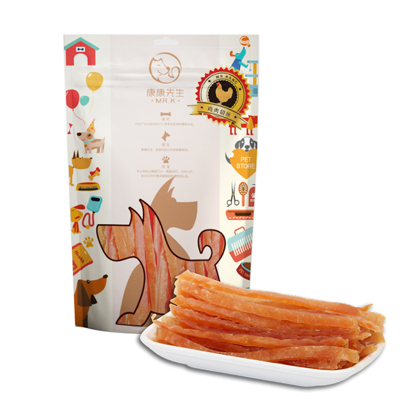 康康先生雞肉切絲寵物零食OEM/ODM代加工