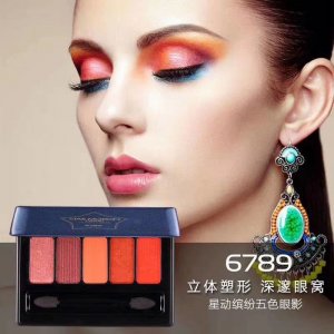 6789眼影盤五色珠光啞光可OEM/ODM代工