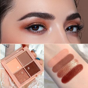 煙熏妝眼影灰彩妝盤(pán)可OEM/ODM代工