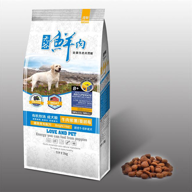 凌悅有機(jī)牧場成犬糧15kg代加工貼牌OEM/ODM