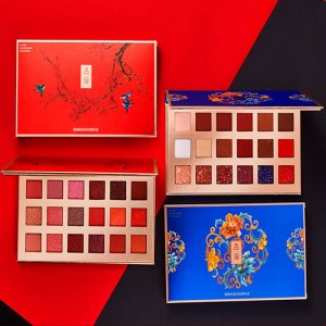 呂后中國(guó)風(fēng)珊瑚粉蜜眼影盤(pán)OEM代加工