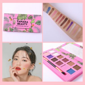 Tamarabeauty12色動(dòng)物眼影貼牌OEM/ODM
