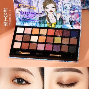 阿拉哆哆24色眼影盤OEM/ODM代加工