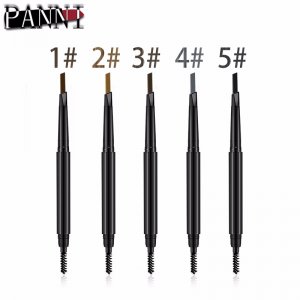 跨境彩妝 雙頭眉筆 5色雙頭眉筆貼牌OEM/ODM