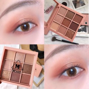 IMEAGO平價(jià)替代3ce九色南瓜色眼影OEM代加工