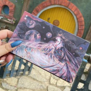 米荔中國風(fēng)山海經(jīng)18色眼影盤可OEM/ODM代工