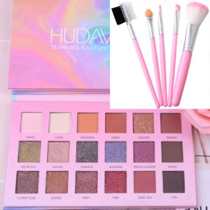 同款HUDA18色眼影貼牌OEM/ODM