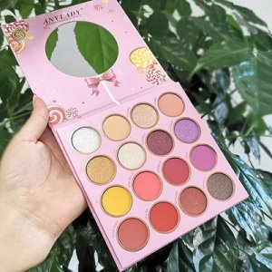 初學(xué)者16色啞光大地色眼影盤(pán)代加工貼牌OEM/ODM