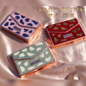 NOVO5255幻鏡流沙12色眼影盤代加工貼牌OEM/ODM