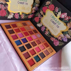 珠光啞光歐美風(fēng)格眼影盤(pán)OEM/ODM代加工