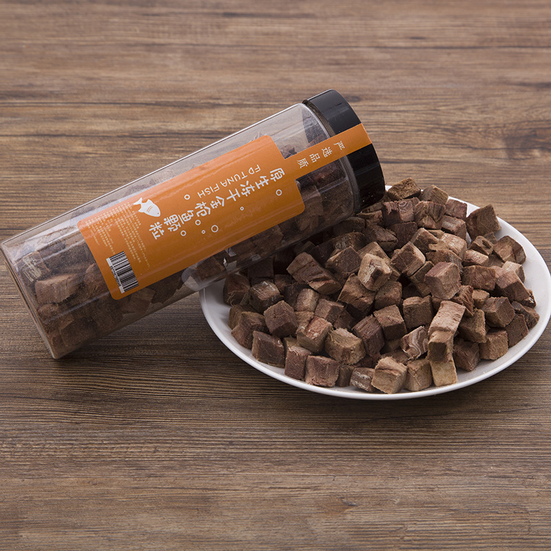 寵物零食 原生態(tài)金槍魚(yú)顆粒OEM/ODM代加工 寵物零食 原生態(tài)金槍魚(yú)顆粒OEM/ODM代加工