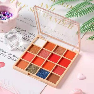 初學(xué)者16色眼影盤代加工貼牌OEM/ODM