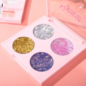 cde網(wǎng)紅蘆薈啫喱亮片眼影OEM代加工