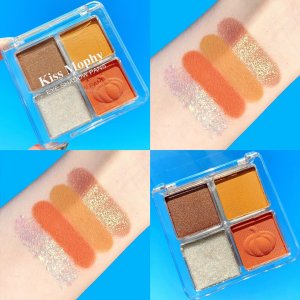 四色靚麗眼影盤(pán)代加工貼牌OEM/ODM