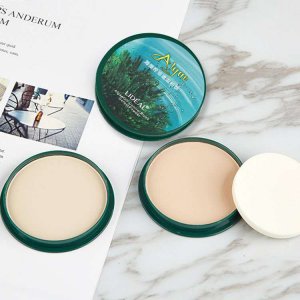 靈點(diǎn) 海藻控油遮瑕粉餅貼牌定制代加工