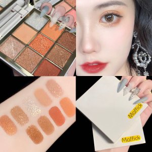 彩妝MAFFICK周末假日九色眼影貼牌OEM/ODM