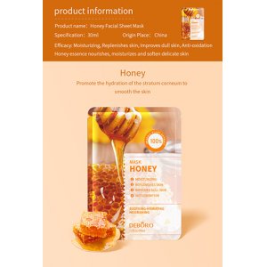 foreign trade蜂蜜補(bǔ)水面膜代加工貼牌OEM/ODM
