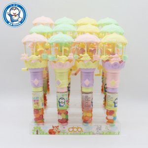 創(chuàng)意玩具零食旋轉木馬軟糖OEM代加工