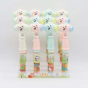 創(chuàng)意玩具零食搖哨錘子軟糖OEM代加工